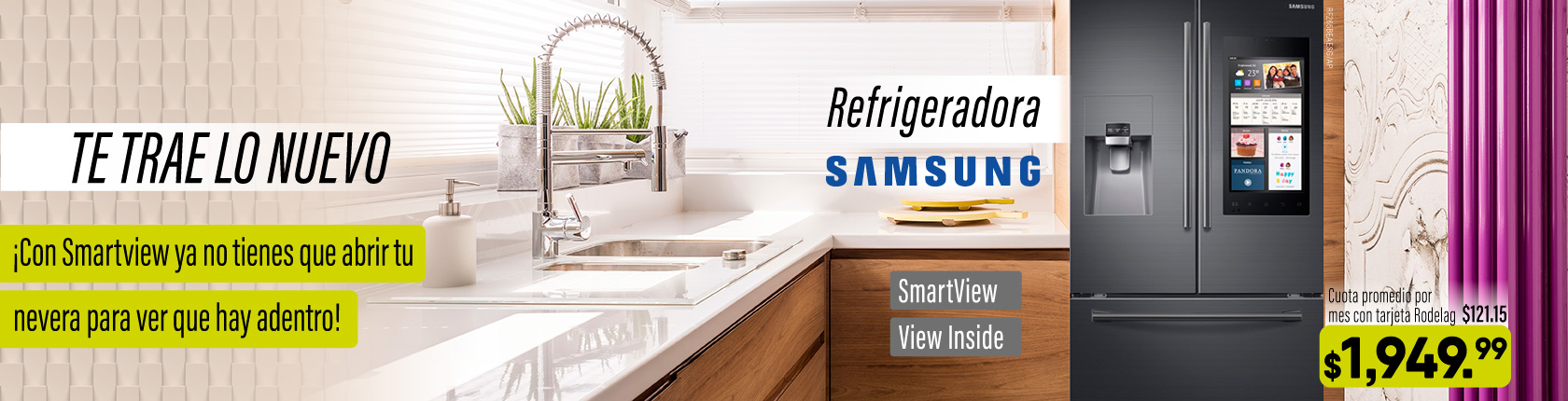Lo nuevo - refrigeradora - samsung smartview